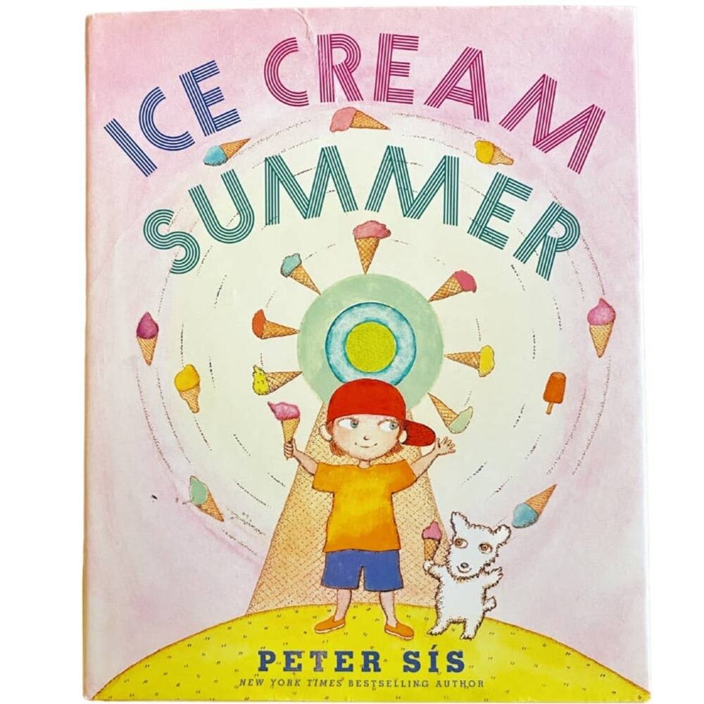 ICE CREAM SUMMER BY PETER SIS PRE-OWNED HARDCOVER LIKE NEW